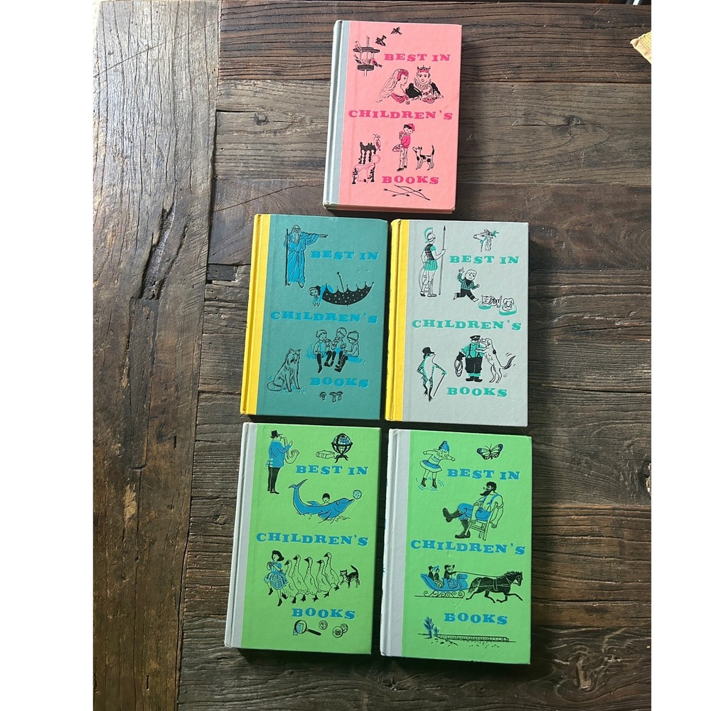 Vintage Best in Childrens Books Hardcover Anthology Lot of 5 50s-60s Classics - Picture 2 of 13
